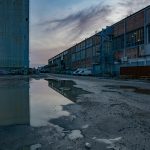 Refshaleøen - Industrial area in November