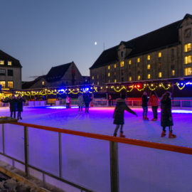 Ice skating at Christianshavn