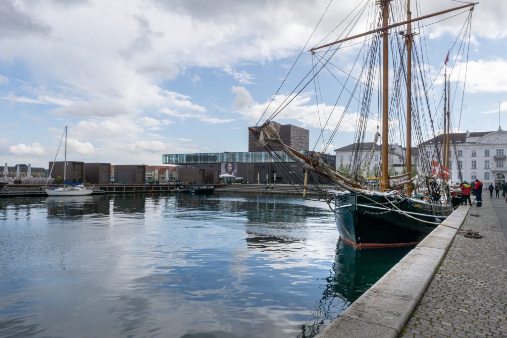 Copenhagen Harbour - wooden boat